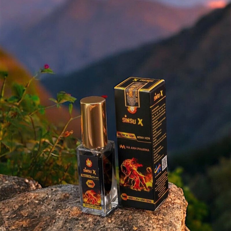 Sìn Sú X Black VIP 5ml Dạng Xịt – Kéo Dài Quan Hệ Tức Thì